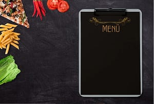 food menu