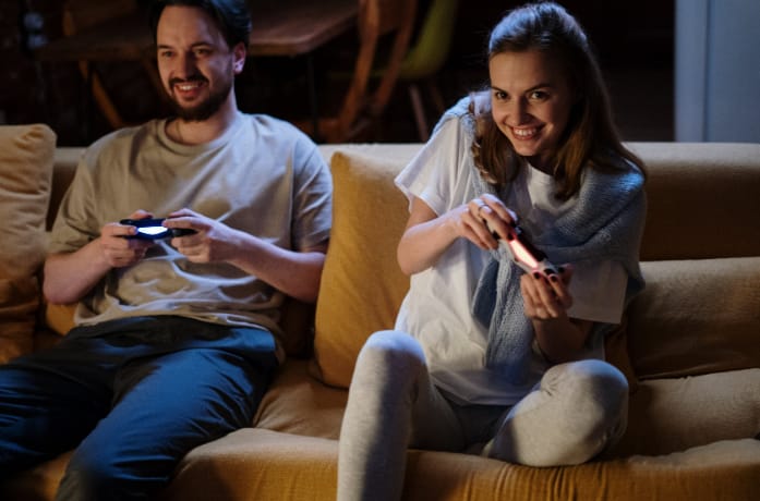 gaming with family